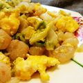 mmameco's cooksnap of when they made キャベツと海老の炒め物.