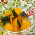 ゆっこ＊'s cooksnap of when they made 超～簡単！レンジでかぼちゃ.