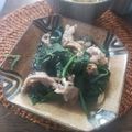 ふか谷's cooksnap of when they made 【農家のレシピ】ほうれん草と豚肉の煮物.