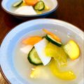 きどん's cooksnap of when they made 絶品☆米のとぎ汁で水キムチ＝ムルキムチ.