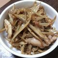 はつこ～'s cooksnap of when they made 鶏肉ごぼうの中華炒め.