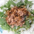 まろん☆'s cooksnap of when they made 新玉ねぎと水菜の粒マスタード味サラダ！.