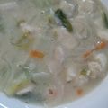 ♡さり♡'s cooksnap of when they made 白菜ささみの味噌クリーム煮.