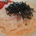 雲の上であくび's cooksnap of when they made 白滝でたらこスパゲティ風.