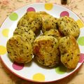komutatata's cooksnap of when they made もっちもち◆懐かしの味◆ごまいももち.