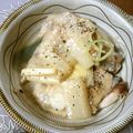 bocchi's cooksnap of when they made 鶏と大根の旨みたっぷり塩麹煮.