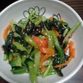 ごんべい君's cooksnap of when they made ターサイと人参のナムル.