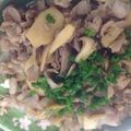 Rたむ's cooksnap of when they made 豚肉とキノコのバターポン酢炒め.