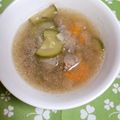 バウンド's cooksnap of when they made ごぼうとひき肉の＊野菜たっぷりスープ.