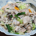 つね王's cooksnap of when they made キャベツとピーマン、挽き肉の旨塩春雨炒め.
