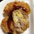 あけーちゃん's cooksnap of when they made 塩麹まみれ！豚肉のキャベツ巻き揚げ.