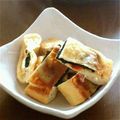 スージー＆ジル's cooksnap of when they made ☆油揚げの海苔コチュチーズ挟み焼き.