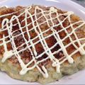 まくろびおこ's cooksnap of when they made たまねぎのお好み焼き.