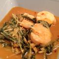 えみこぐま's cooksnap of when they made ホタテと水菜のピリ辛炒め.