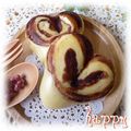 ayto's cooksnap of when they made ハートのチョコブレッド プレゼントに♡.