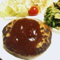 ぢんぴよ's cooksnap of when they made まるもり♪おからハンバーグ.