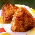花火はん's cooksnap of when they made こんがりじゅわっ♡な焼きおにぎり.
