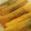 まるにょ's cooksnap of when they made ささみチーズ入り♪春巻き.