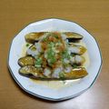 55才のおじさん's cooksnap of when they made なすのステーキ特製おろしダレ♪.