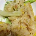 ブウチャン's cooksnap of when they made 手軽に簡単【レタスチャーハン】.