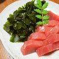 あいぱらりん's cooksnap of when they made 和風ドレでワカメのマグロ巻き。☆.