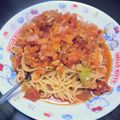でかあし's cooksnap of when they made お肉少なめ玉葱いっぱいミートソース♬.