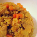 ふるーつらむ's cooksnap of when they made 切って炊くだけ　炊飯器でカレーピラフ.