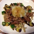 hanawan's cooksnap of when they made 牛肉とナスのさっぱりおろしポン酢♪.