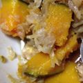 あかりんぼう☆'s cooksnap of when they made ひき肉と玉ねぎで★カボチャの煮物★.