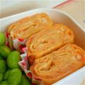 こもも♡'s cooksnap of when they made にんじんマヨ卵焼き.