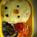 かどたかえで's cooksnap of when they made 簡単キャラ弁★キイロイトリのオムライス.