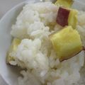 はっぴーはりぼ's cooksnap of when they made さつまいもご飯.