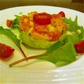 みわ♡￫ܫ￩♡'s cooksnap of when they made ***サーモン＆アボカド★タルタル***.