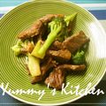 MrsYummy's cooksnap of when they made ブロッコリーと牛肉のオイスターソース炒め.
