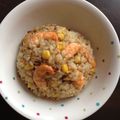 夕つばめ's cooksnap of when they made フライパンで作る☆簡単エビピラフ♪.