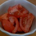 momoppusu's cooksnap of when they made ＊冷たいトマトの甘〜いデザート＊.