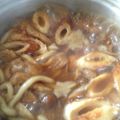 doux1002's cooksnap of when they made 簡単手抜きな我が家の味噌煮込みうどん.