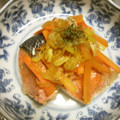 みあ's cooksnap of when they made 鮭と野菜のさっぱり炒め.