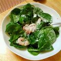 鈴ピヨ's cooksnap of when they made ほうれん草とエビのサラダ.