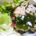 ユーロン's cooksnap of when they made ◇◆新玉ねぎわかめサラダ◆◇.
