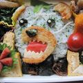 hirotofumi's cooksnap of when they made キャラ弁　メロン熊.