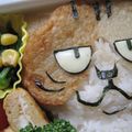 hirotofumi's cooksnap of when they made のり くっつかない お弁当(*･ω･.