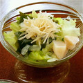 Ma＊Chan's cooksnap of when they made ☆レタスとわかめのさっぱり和え☆.