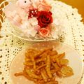 るるおか's cooksnap of when they made ワンコのおやつチキンスティック▽・ｗ・▽.