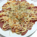 natsukori's cooksnap of when they made 簡単！ウインナーと玉ねぎのチーズ焼き.