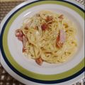 ひろがりびと's cooksnap of when they made フライパンひとつで☆カルボナーラ.