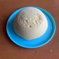 kimig's cooksnap of when they made レンジで⭐︎米粉のチーズ蒸しパン.