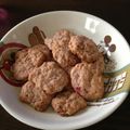 ぴーかん！'s cooksnap of when they made 苺とホワイトチョコのソフトクッキー.