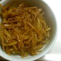 さざんか©'s cooksnap of when they made ご飯がすすむ☆生姜のきんぴら.