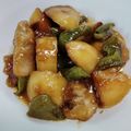 めいのあさらママ's cooksnap of when they made 鳥ももとジャガイモ、ピーマンの甘辛炒め.